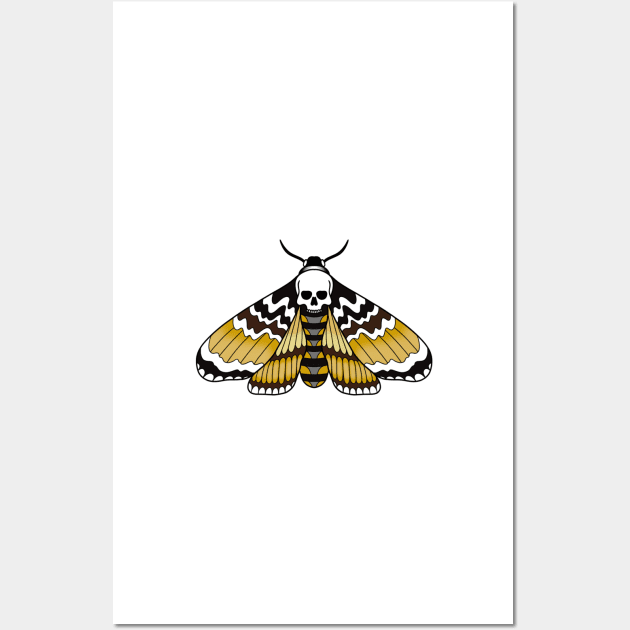 Death moth Wall Art by NicoleHarvey